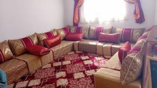 Salón Marroquí Rojo y Dorado