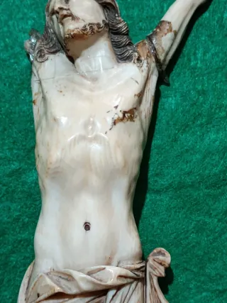 Cristo en Cruz 1900 Calidad .