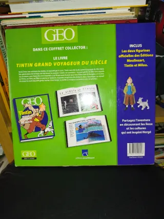 Cofre GEO Tintín Viajero con figuras