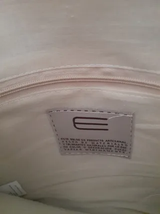 Bolso cartera multicolor con flecos