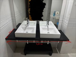 Mueble de baño doble seno