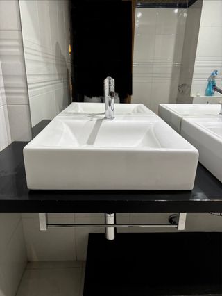 Mueble de baño doble seno