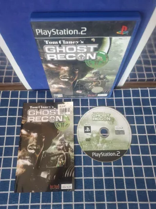 PS2 TOM CLANCYS GHOST RECON ORIGINAL COMPLETO