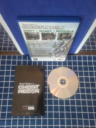 PS2 TOM CLANCYS GHOST RECON ORIGINAL COMPLETO