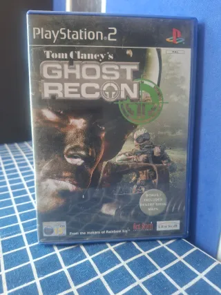 PS2 TOM CLANCYS GHOST RECON ORIGINAL COMPLETO