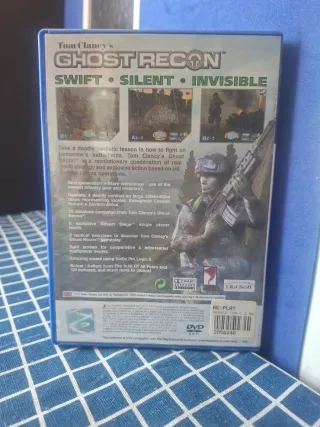 PS2 TOM CLANCYS GHOST RECON ORIGINAL COMPLETO