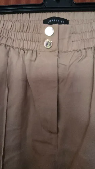 Pantalón Cortefiel beige