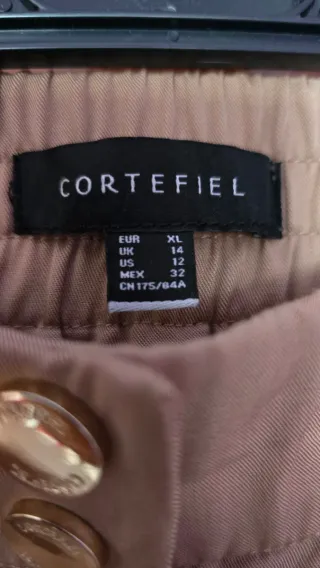 Pantalón Cortefiel beige
