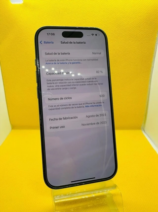 iPhone 15 128GB Negro con Garantía