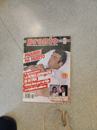 Revista muerte de Paquirri