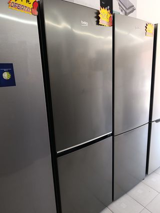 OFERTA! NEVERA NO FROST BEKO Inox