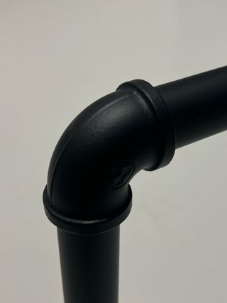 Burro Perchero Metálico Negro