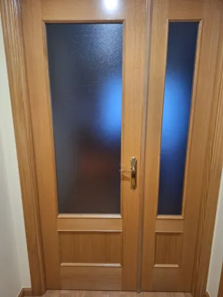 9 Puertas Madera Roble