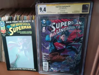 2 comics usa superman relieve 3d