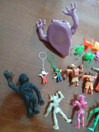 Lotto indivisibile giocattoli vintage Anni 80/90