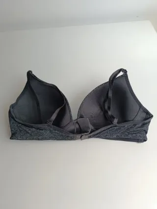 Sujetador Women'secret Gris Talla 90B