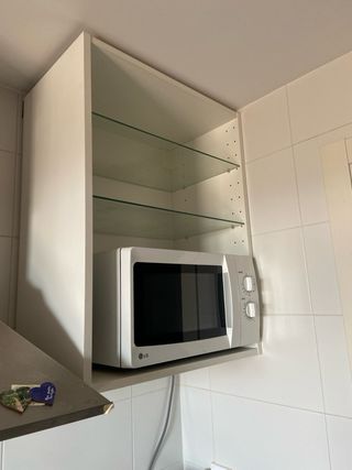 Estantería blanca para cocina Ikea