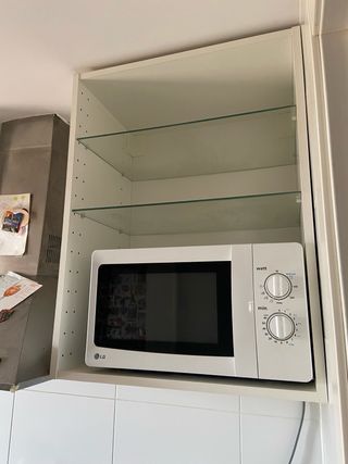 Estantería blanca para cocina Ikea
