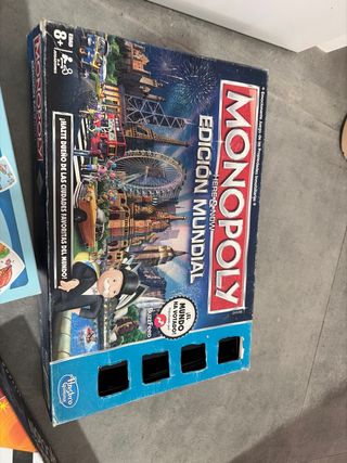 Lote 6 Juegos Mesa Niños Educativos +  Monopoly