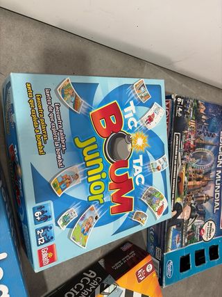 Lote 6 Juegos Mesa Niños Educativos +  Monopoly