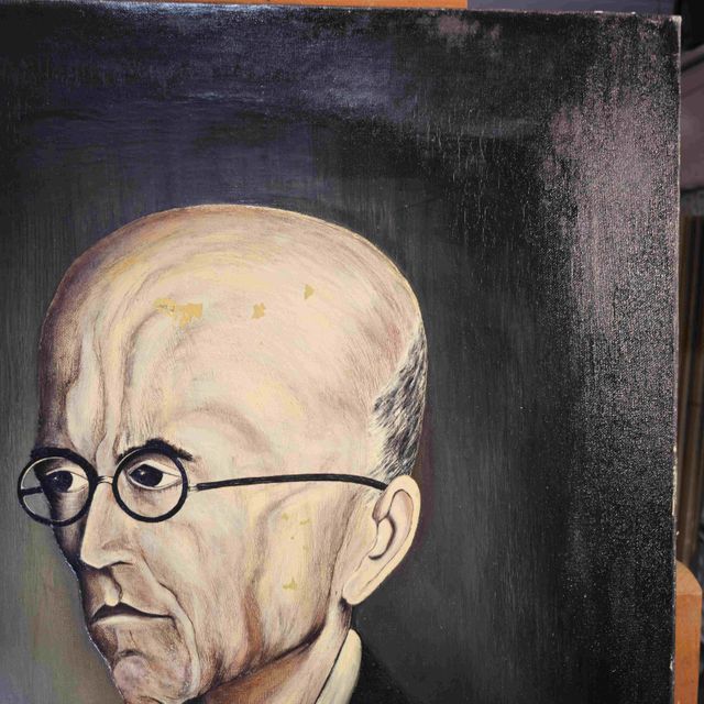 RAMON TIDOR CUADRO ACRILICO MANUEL DE FALLA