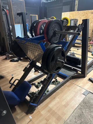 Prensa 45 grados para piernas