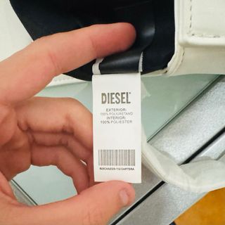 Borsa Diesel Originale Bianca