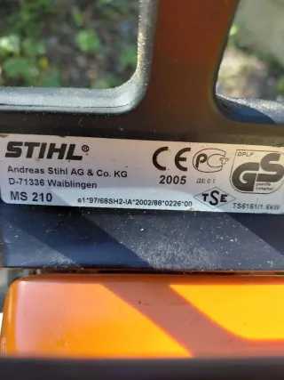 Motosierra Stihl