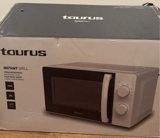 Microondas Taurus Compacto 700W 20L + Grill