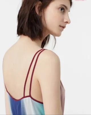 Vestido largo Mango multicolor