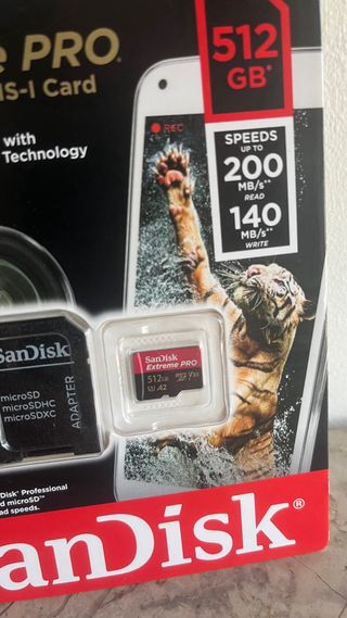 SanDisk Extreme PRO 512GB microSDXC UHS-I Card