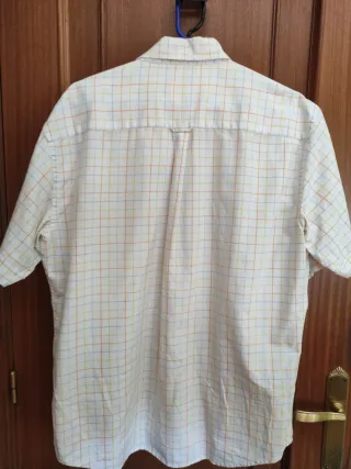 2 Camisas de algodón Easy Wear cuadros hombre L