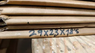 Confezione da 25 scatole di cartone