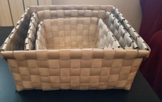 Set 3 Cestini Portaoggetti IKEA