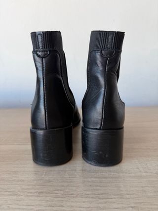 Botines calcetín negros