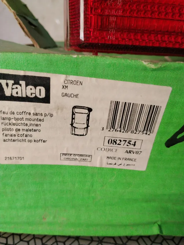 Piloto trasero izquierdo Citroen XM Valeo