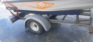 Moto yamaha 1200cc  acuática con remolque (a repar