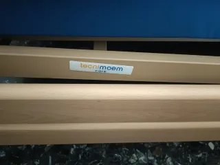 Cama articulada eléctrica Teide madera