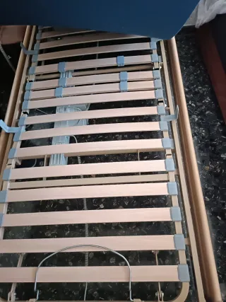 Cama articulada eléctrica Teide madera