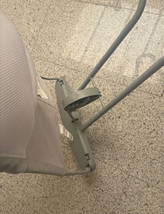 Hamaca para bebé gris