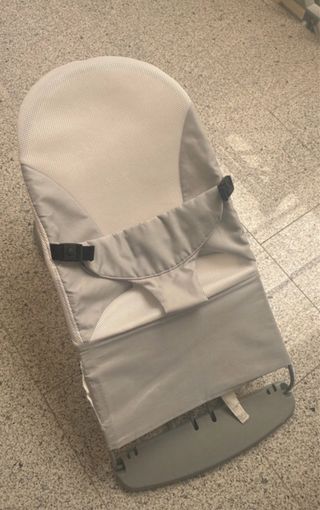 Hamaca para bebé gris