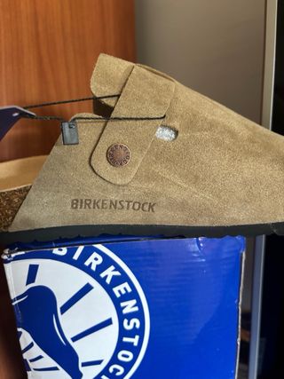 Zuecos Birkenstock Beige
