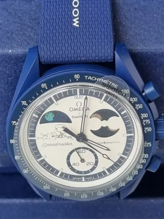 Swatch Moonswatch Mission Earthphase Gold