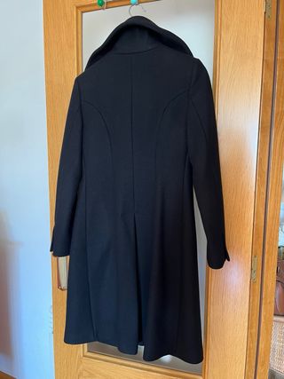 Abrigo Negro Zara Talla XS