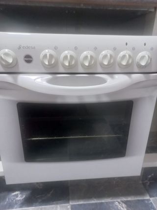 Vitrocerámica y horno Edesa