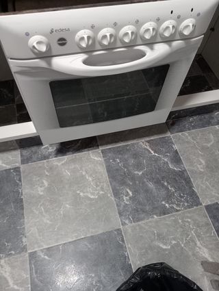 Vitrocerámica y horno Edesa