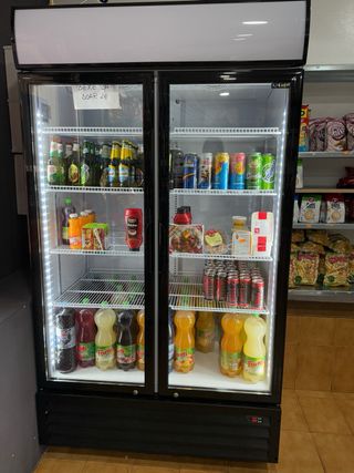 Frigorífico blanco Caja registradora