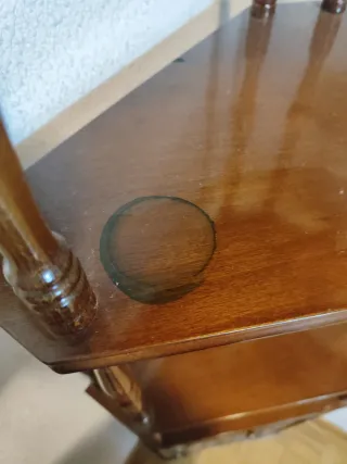 Mueble esquinero de madera