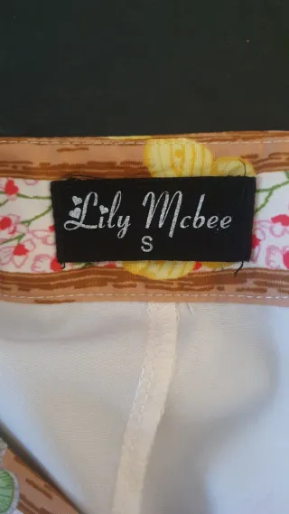 Vestido estampado floral manga larga