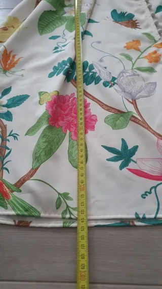 Vestido estampado floral manga larga